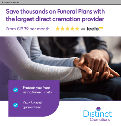 Pure cremation ad